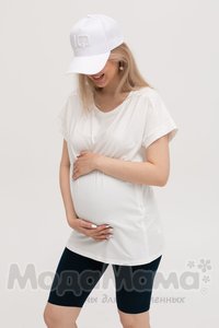 мм107-011202-Футболка для беременных, Молочный