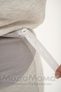 мм918-852117-Костюм для беременных утепл(еврофлис), Св.серый/меланж