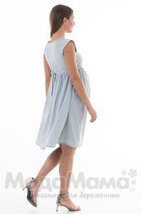 мм522-101566-Платье для беременных и кормящих, Горошек