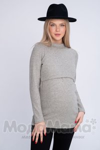 мм606-530108-Водолазка для беременных и кормящих, Фисташка