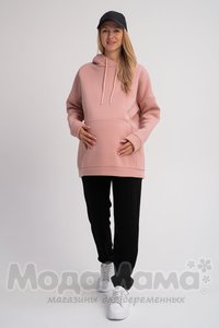мм604-513510-Джемпер для беременных и кормящих, Пудра