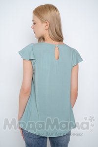 мм326-601551-Блузка для беременных и кормящих, Мята