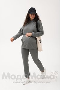 мм904/1-813509-Костюм для беременных (двухнитка), Серый