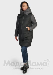 ilm103527-Куртка для беременных и слингоношения, Черно/серый