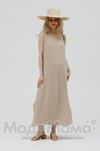 мм544-106172-Платье для беременных, Бежевый