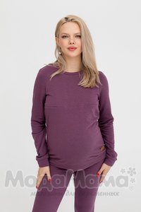 мм919-811106-Костюм для беременных (трехнитка), Слива