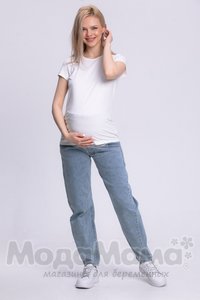 мм110-011202-Футболка для беременных, Молочный