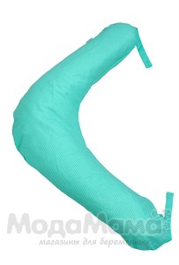 мм001-57-Подушка для беременных  (Мята/горошек), Мята/горошек