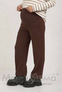 мм824-202106-Брюки (трёхнитка), Шоколад
