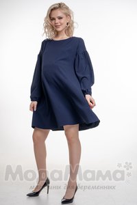 мм530-101157-Платье для беременных, Т.синий