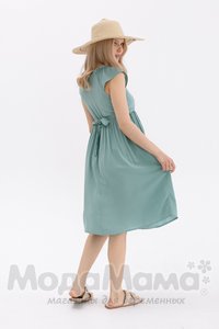 мм522-101554-Платье для беременных и кормящих, Фисташка
