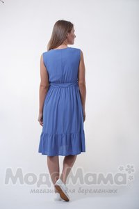 тт5011 Платье-для беременных, Индиго