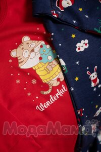 рк18-Комбинезон слип детский, Ассорти/новый год