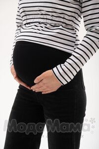 521-дм-Джинсы утепленные (байка), Черный