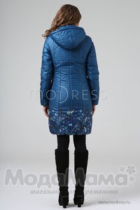 мд001446-Пальто Наоми, Синий