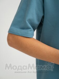 мм931-830709-Костюм для беременных, Серо-голубой